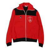 1980s Baronet Zip Up - Small Red Cotton