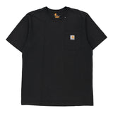 Vintage black Carhartt T-Shirt - mens medium
