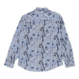 Vintage blue Michael Kors Patterned Shirt - mens medium