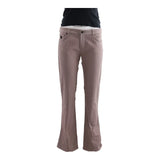 Red Valentino Trousers - 33W UK 12 Beige Cotton