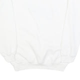 MV SPORT Mens White UC Santa Cruz Crew Neck S Cotton Blend Sweatshirt