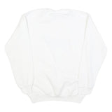 MV SPORT Mens White UC Santa Cruz Crew Neck S Cotton Blend Sweatshirt