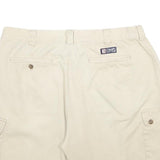 CHAPS RALPH LAUREN Mens Shorts Beige Casual Cargo Plain L W36 Classic Cotton