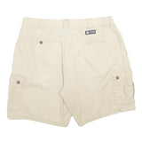 CHAPS RALPH LAUREN Mens Shorts Beige Casual Cargo Plain L W36 Classic Cotton