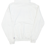 CHAMPION Mens White Indiana State Sycamores Pullover Hoodie M Cotton Blend
