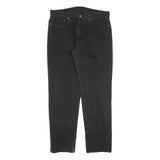 LEVIS 550 Straight Mens Jeans Black Relaxed Straight Denim Medium W38 L36