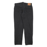 LEVIS 550 Straight Mens Jeans Black Relaxed Straight Denim Medium W38 L36