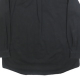 NAUTICA Mens Black Cotton Button Down Shirt XL Classic Logo Chest Pocket