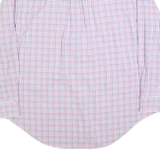 LAUREN RALPH LAUREN Mens White Red Blue Check Shirt XL Classic Fit Cotton Blend