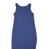 JESSICA HOWARD Womens Blue Sleeveless Day Dress Polyester Blend M Comfortable