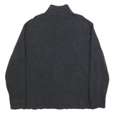 POLO RALPH LAUREN Mens Grey Pullover Plain Crew Neck Basic Knit XL Cotton Jumper