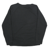 LEVI'S Mens Black Sweatshirt Crew Neck S Cotton Blend Logo Pullover Casual