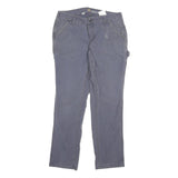 CARHARTT Womens Jeans Blue Regular Straight Denim W29 L28 Workwear Outdoor