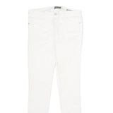 GUESS Womens White Relaxed Skinny Denim Medium W29 L32 Cotton Blend Jeans