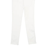 GUESS Womens White Relaxed Skinny Denim Medium W29 L32 Cotton Blend Jeans