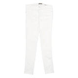 GUESS Womens White Relaxed Skinny Denim Medium W29 L32 Cotton Blend Jeans