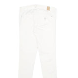 GUESS Womens White Relaxed Skinny Denim Medium W29 L32 Cotton Blend Jeans