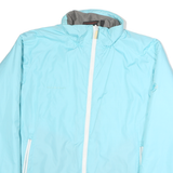 MAMMUT Mens Blue Jacket L Polyester Plain Lightweight Outdoor Zip