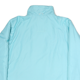 MAMMUT Mens Blue Jacket L Polyester Plain Lightweight Outdoor Zip