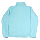 MAMMUT Mens Blue Jacket L Polyester Plain Lightweight Outdoor Zip