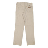 WRANGLER Mens Jeans Beige Regular Straight Denim W31 L32 Classic Zip Pockets