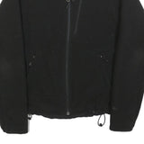 THE NORTH FACE Womens Black Fleece Jacket M Polyester Zip Up Outdoor Casual