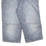 TOM TAILOR Mens Denim Blue Casual Shorts M W30 Cotton Blend Comfortable Fit