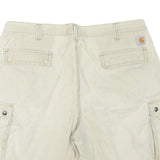 CARHARTT Mens Shorts Beige Casual Cargo XL W40 Relaxed Fit Workwear