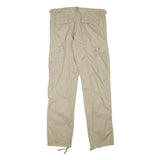 CARHARTT Mens Cotton Blend Beige Workwear Regular Straight Trousers W32 L31