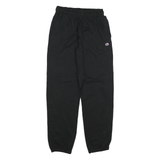 CHAMPION Mens Joggers Black Classic Straight L W26 L31 Cotton Casual Wear
