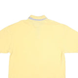 TOMMY HILFIGER Mens Yellow Basic Short Sleeve Polo Shirt 2XL Cotton Blend