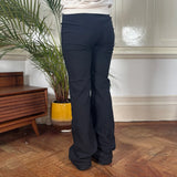 Wit Boy Trousers - 27W UK 8 Black Polyester Blend