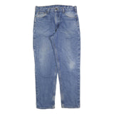 CARHARTT Mens Jeans Blue Relaxed Straight Denim Medium W36 L34 Casual Workwear