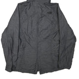 THE NORTH FACE Womens Grey Jacket M Polyester Blend Zip Hooded Outdoor Casual