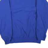 RUSSELL ATHLETIC Mens Blue Polyester Blend Pullover Jacket M Cotton Blend