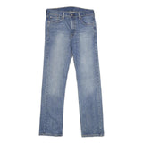 LEVI'S 513 Mens Jeans Blue Slim Straight Denim Light W30 L32 Classic Cotton