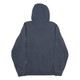 CARHARTT Mens Navy Blue Hoodie L Cotton Blend Pullover Casual Wear Street Style