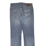 LEVI'S 511 Slim Womens Jeans Blue Regular Cotton Blend W32 L33 Classic Zip
