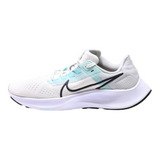NIKE Air Zoom Pegasus 38 2021 Sneaker Trainers White Synthetic Womens UK 4.5