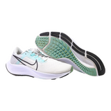 NIKE Air Zoom Pegasus 38 2021 Sneaker Trainers White Synthetic Womens UK 4.5