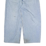 CARHARTT Mens Regular Fit Light Blue Denim Jeans W40 L25 Zip Closure Casual Wear