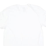 PUMA Mens White XL Classic Crew Neck Short Sleeve T-Shirt Cotton Blend Casual