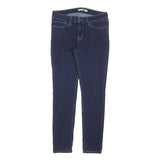 LEVI'S 711 Womens Slim Blue Denim Regular Slim Skinny W28 L30 Stretch Cotton