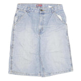 FADED GLORY Mens Denim Blue Casual Shorts L W30 Carpenter Style Cotton Blend