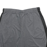 CHAMPION Mens Grey & Black Sports Shorts XL W34 Polyester Casual Gym
