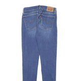LEVI'S Womens Jeans Blue Slim Skinny Denim Medium W23 L29 Classic Zip Pocket