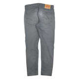 LEVI'S 512 Mens Slim Tapered Denim Medium W32 L32 Blue Jeans Zip Closure
