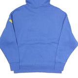 PUMA Womens Blue Wonder Woman Hoodie XS Cotton Pullover Sweatshirt