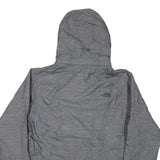THE NORTH FACE Womens Grey Outdoor Jacket L Polyester Blend Zip Hooded Checked