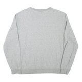 CHAMPION Mens Grey Crew Neck M Sweatshirt Cotton Blend Casual Pullover